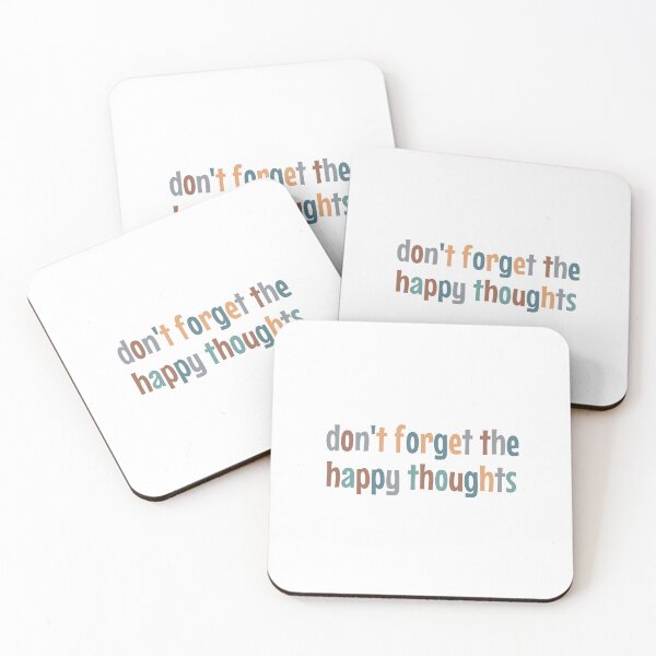 Item preview, Don't forget the happy thoughts designed and sold by MOONINSPIRATION.