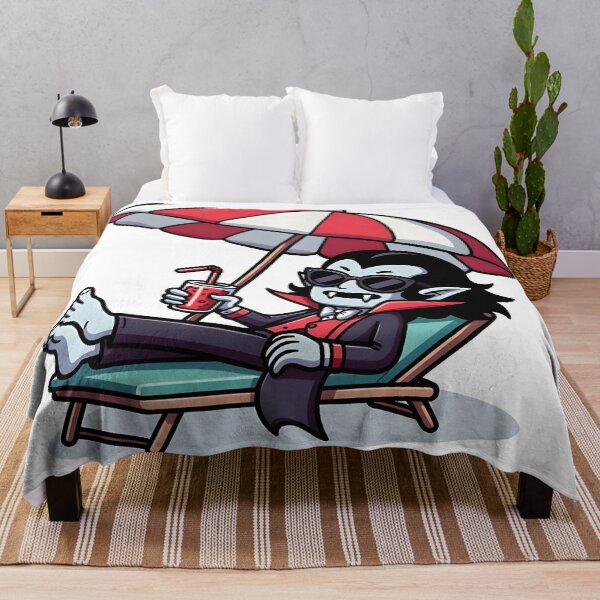 Item preview, Vampire Chilling at the Beach designed and sold by Shrimp-Shirts.