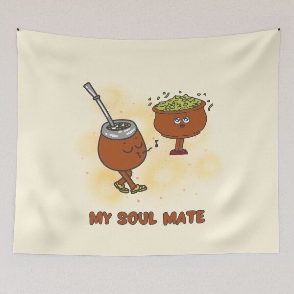 Item preview, My Soul Mate. Yerba Mate Herbal Tea Lover designed and sold by Rebel-Design.