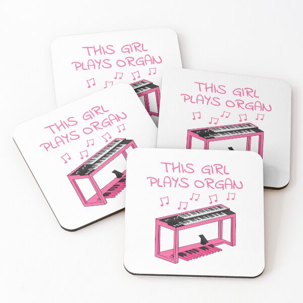 Item preview, Jazz Organist, This Girl Plays Organ, Female Musician designed and sold by doodlerob.