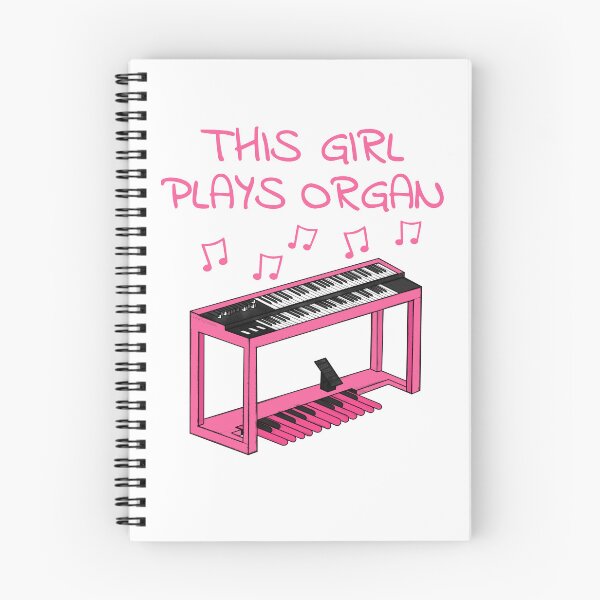 Item preview, Jazz Organist, This Girl Plays Organ, Female Musician designed and sold by doodlerob.