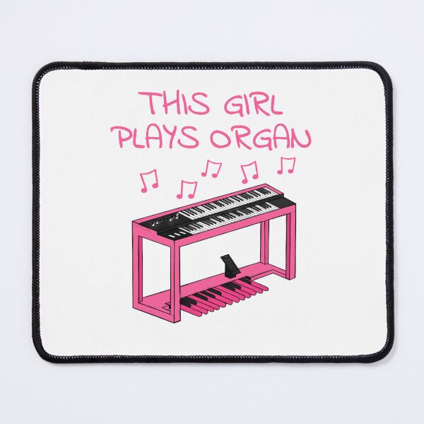 Item preview, Jazz Organist, This Girl Plays Organ, Female Musician designed and sold by doodlerob.