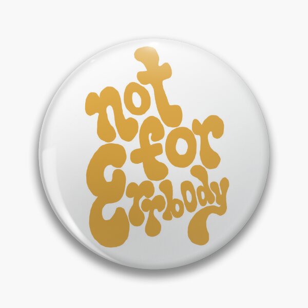 Item preview, Not For Errbody 01 | Type base lettering designed and sold by isamii.