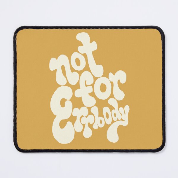 Item preview, Not For Errbody 01 | Type base lettering designed and sold by isamii.