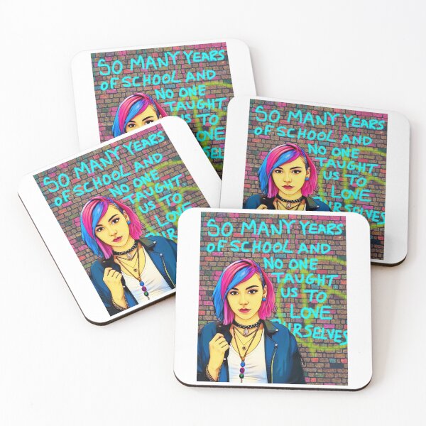Item preview,  Radical Feminism - So Many Years Of School And No One Taught Us To Love Ourselves designed and sold by LethalPixieDust.