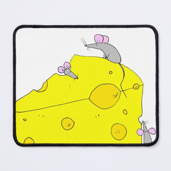 Item preview, Cute mice with cheese designed and sold by MartynaDesign.