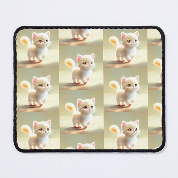 Item preview, No.43 3D Cute Cat seamless digital paper designed and sold by WGENESISDESIGN.