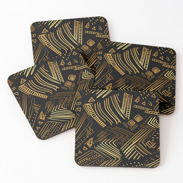 Aperçu de l'œuvre Mudcloth Patterns créée et vendue par SideSignal.
