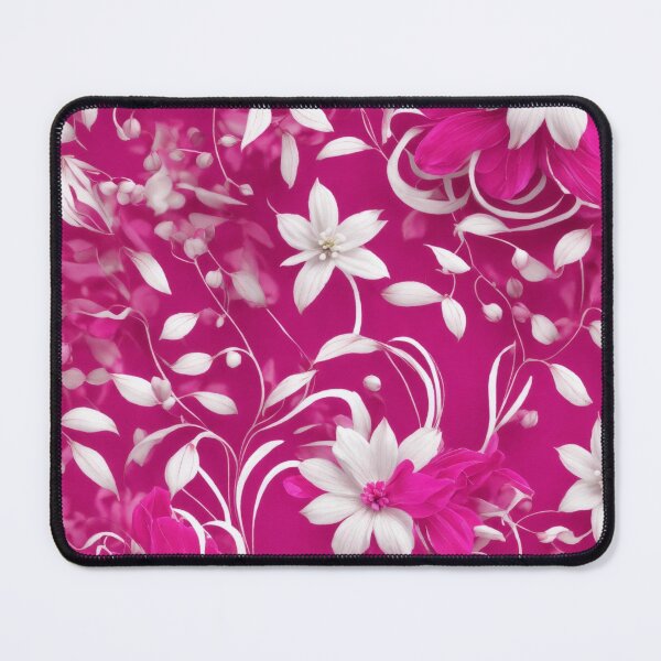 Item preview, Pink And White Floral Pattern designed and sold by Rell1970.