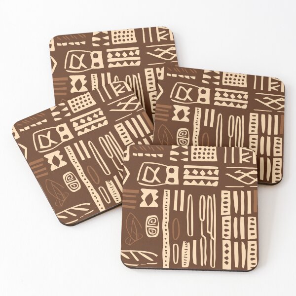 Aperçu de l'œuvre Mudcloth Patterns créée et vendue par SideSignal.