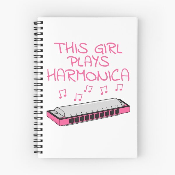Item preview, This Girl Plays Harmonica, Harmonicist, Female Blues Musician designed and sold by doodlerob.