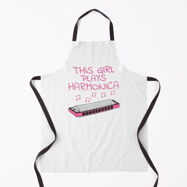 Item preview, This Girl Plays Harmonica, Harmonicist, Female Blues Musician designed and sold by doodlerob.