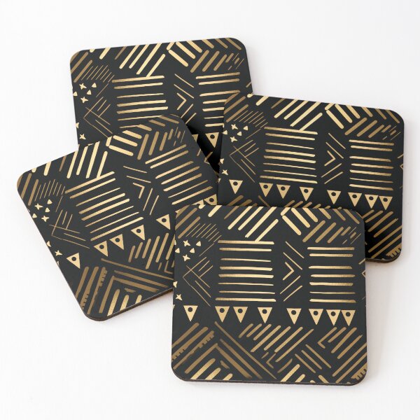 Aperçu de l'œuvre Mudcloth Patterns créée et vendue par SideSignal.