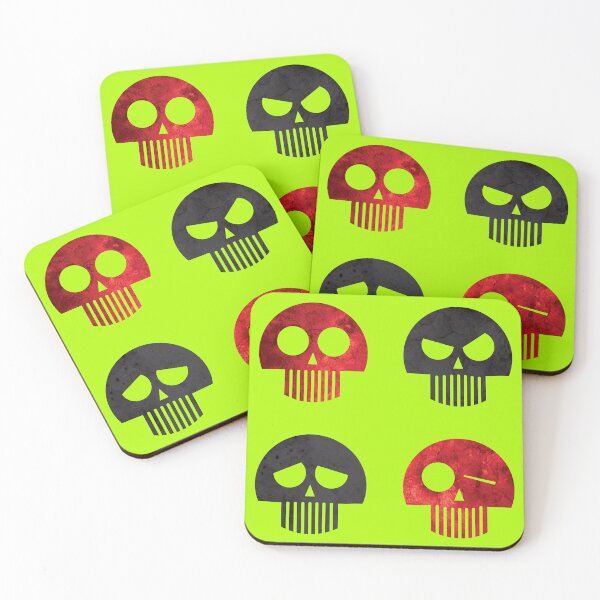 Item preview, Halloween Four Skull - Red and Black designed and sold by PIX-L-8.