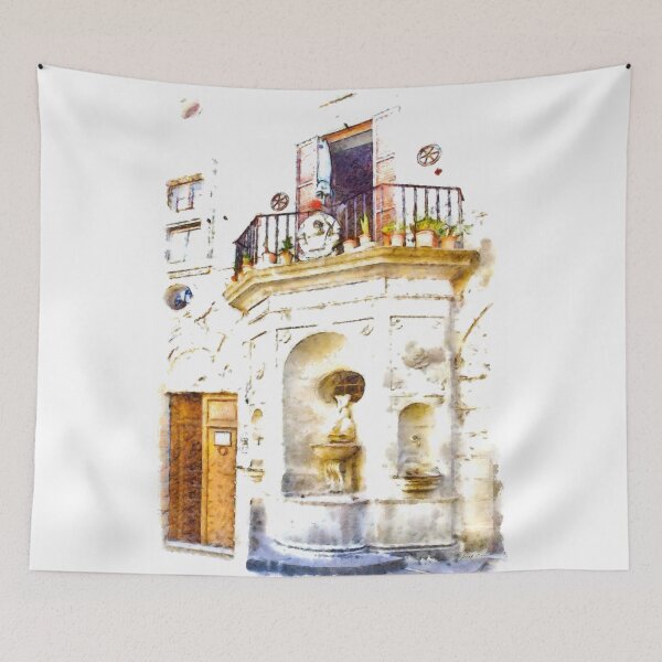 Item preview, Fountain With Balcony designed and sold by Giuseppe Cocco.