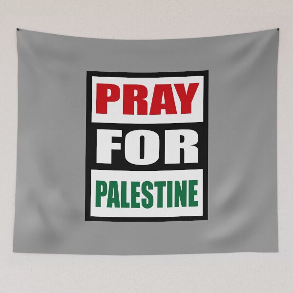 Item preview, Pray For Palestine Logo designed and sold by AJ  Liber.