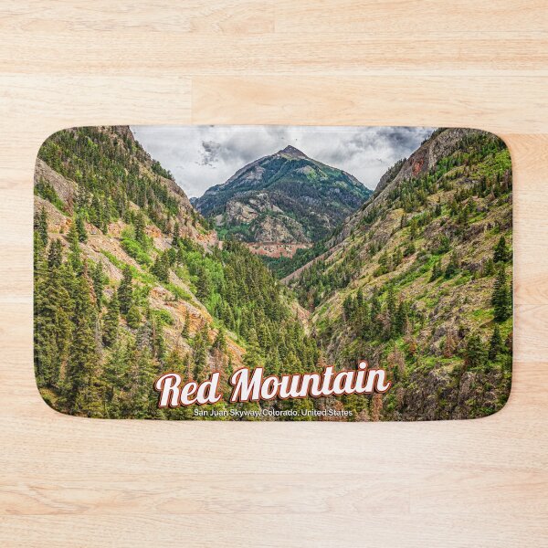 Artikelvorschau, Red Mountain auf dem San Juan Skyway entworfen und verkauft von GestaltImagery.