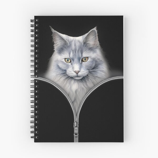 Item preview, Cat in a zip designed and sold by derKatzenmensch.