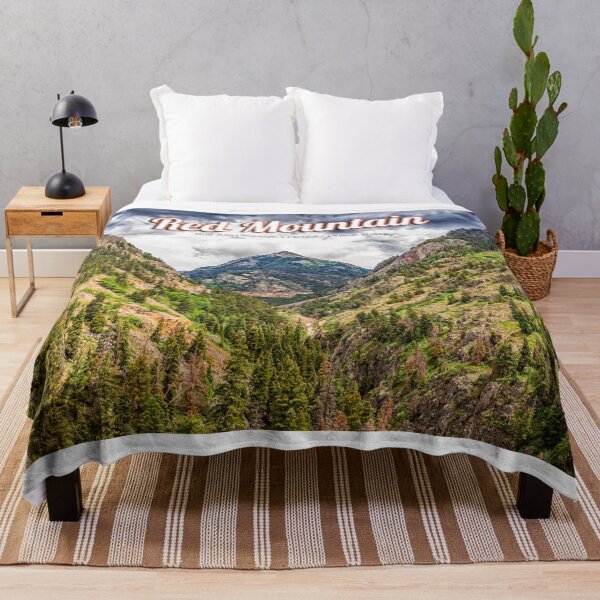 Aperçu de l'œuvre Red Mountain sur le San Juan Skyway créée et vendue par GestaltImagery.