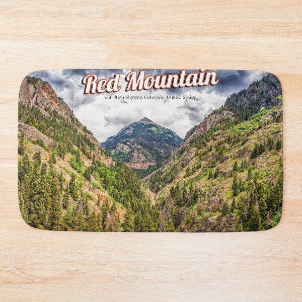 Artikelvorschau, Red Mountain auf dem San Juan Skyway entworfen und verkauft von GestaltImagery.