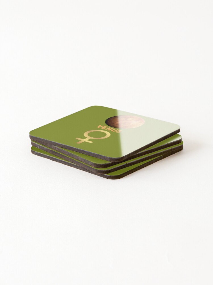 Thumbnail 4 of 5, Coasters (Set of 4), Venus designed and sold by Racyfun77.