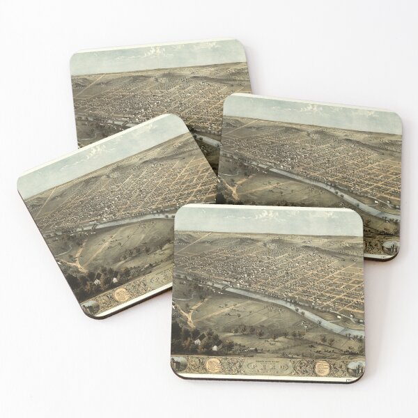 Item preview, Peru, Indiana (1868) designed and sold by allhistory.