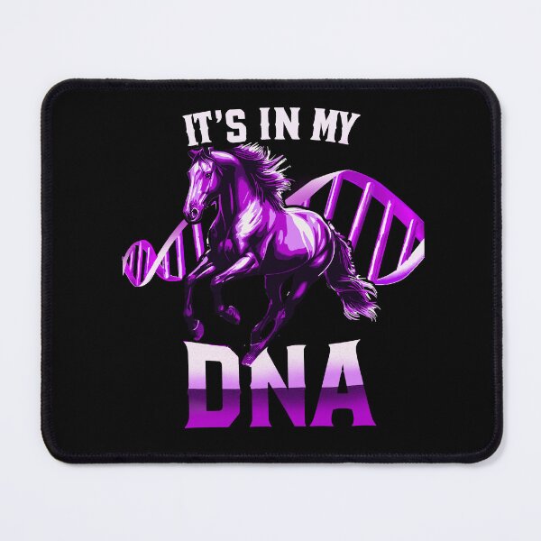 Item preview, It’s in my DNA - horseback riding v3 designed and sold by mwebba2005.