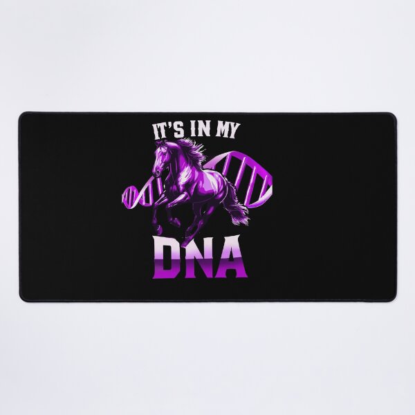 Item preview, It’s in my DNA - horseback riding v3 designed and sold by mwebba2005.