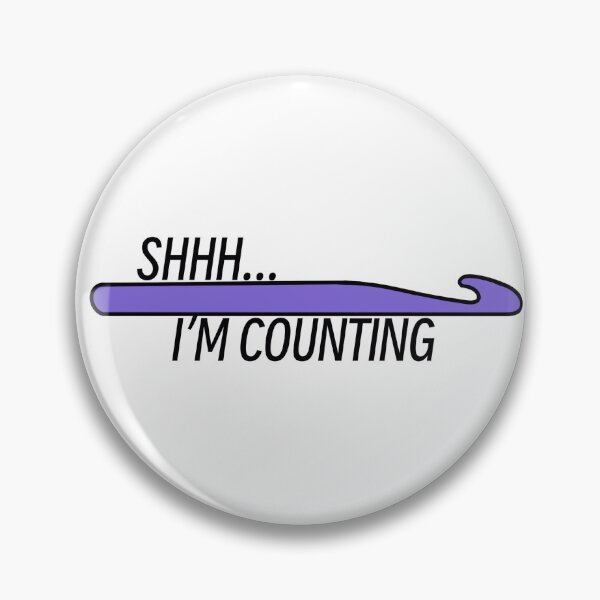 Item preview, Shhh… I’m Counting - Crochet Hook designed and sold by SiriuslyShawni.