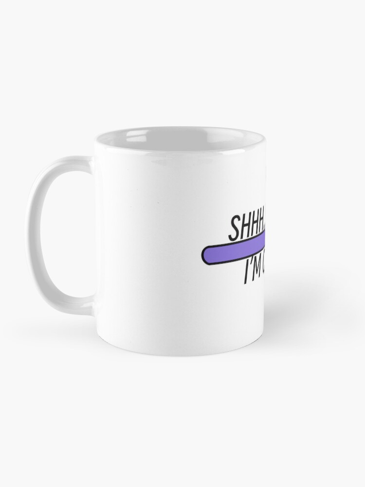 Thumbnail 3 of 6, Coffee Mug, Shhh… I’m Counting - Crochet Hook designed and sold by SiriuslyShawni.