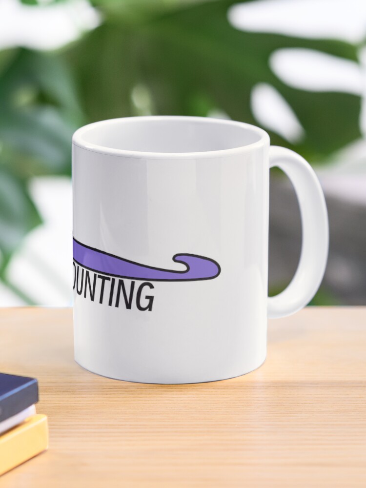 Thumbnail 1 of 6, Coffee Mug, Shhh… I’m Counting - Crochet Hook designed and sold by SiriuslyShawni.