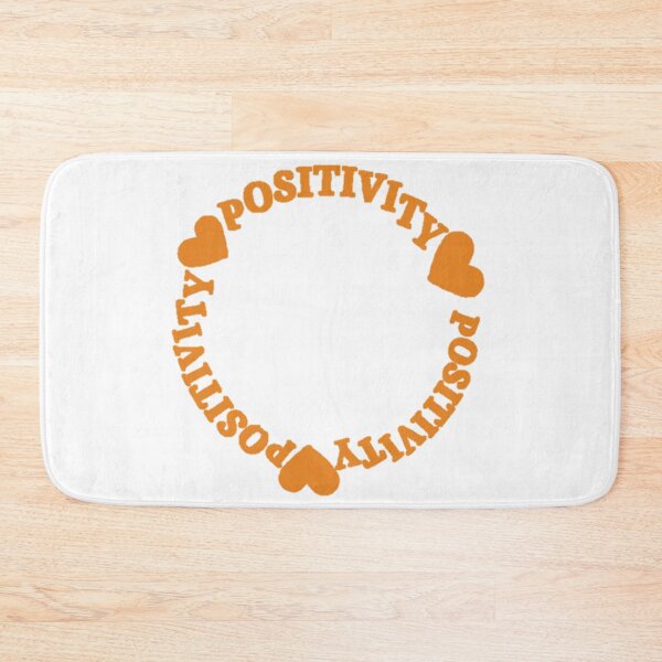 Item preview, Orange Positivity Design With Hearts designed and sold by Ashs-Art65.