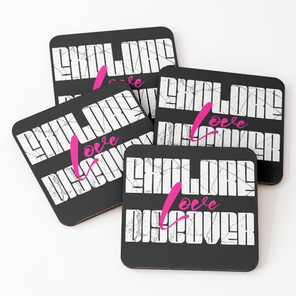 Item preview, Explore Love Discover designed and sold by WildWoodWaver.