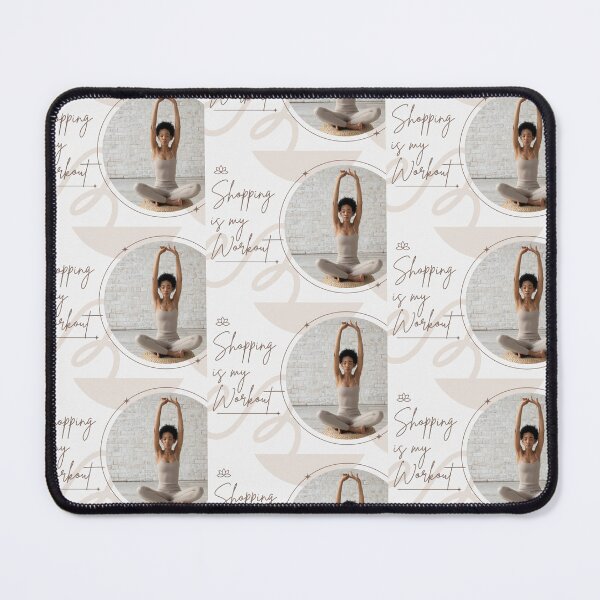 Item preview, Fun art - Shopping is my Workout designed and sold by Dorothea Neumann.