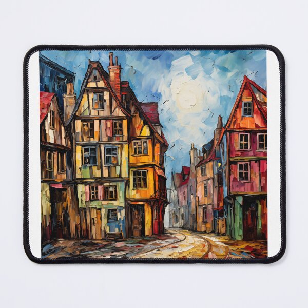 Item preview, Half-Timbered Tranquility 1 designed and sold by Popqu1zArt.