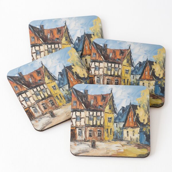 Item preview, Half-Timbered Tranquility 2 designed and sold by Popqu1zArt.