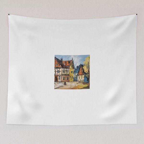 Item preview, Half-Timbered Tranquility 2 designed and sold by Popqu1zArt.