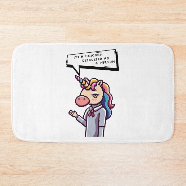 Item preview, I'm a unicorn disguised as a person | Pixel Style designed and sold by CircinusStore.
