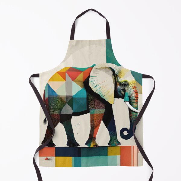 Item preview, Explore Simplistic & Minimalistic African Elephant Art designed and sold by ArtificialGenes.