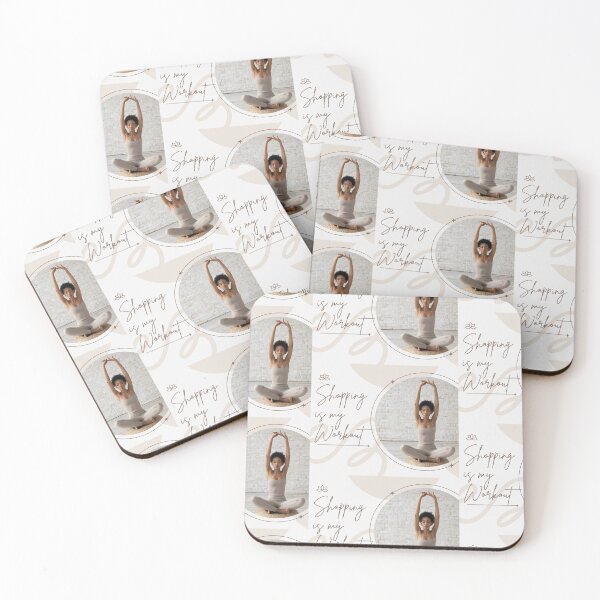 Item preview, Fun art - Shopping is my Workout designed and sold by Dorothea Neumann.
