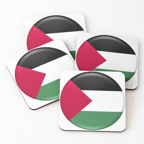 Item preview, Free Palestine : Support Palestine, The Flag of Palestine is circular designed and sold by Robo-toons.