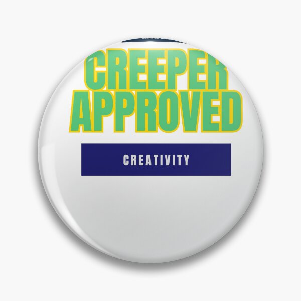 Item preview, Creativity That Gets the Creeper Nod designed and sold by DesignSwirl.