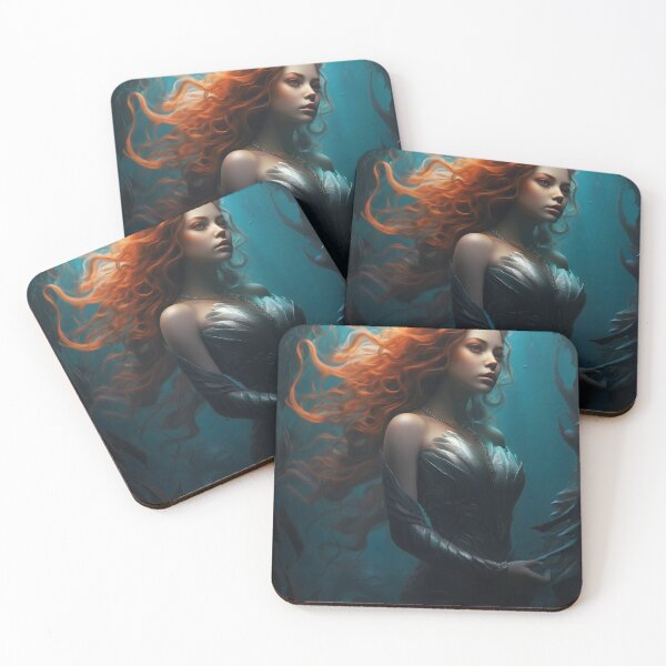 Item preview, Whispers of the Abyss: A Mermaid's Serenade designed and sold by oanaunciuleanu.