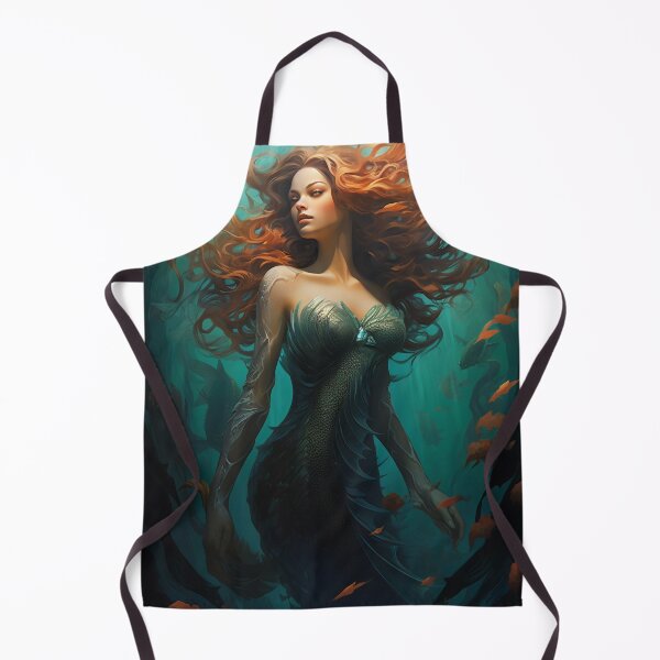Item preview, Whispers of the Abyss: A Mermaid's Serenade designed and sold by oanaunciuleanu.