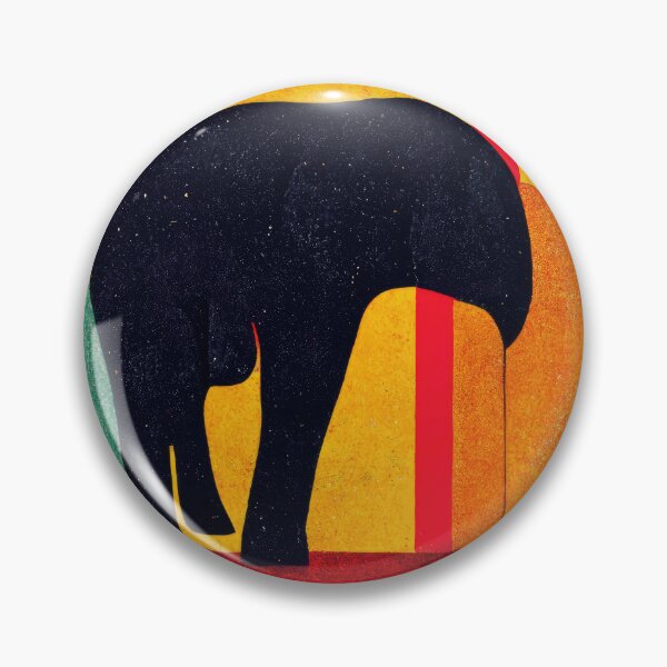 Item preview, Explore Simplistic & Minimalistic African Elephant Art designed and sold by ArtificialGenes.