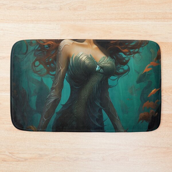 Item preview, Whispers of the Abyss: A Mermaid's Serenade designed and sold by oanaunciuleanu.