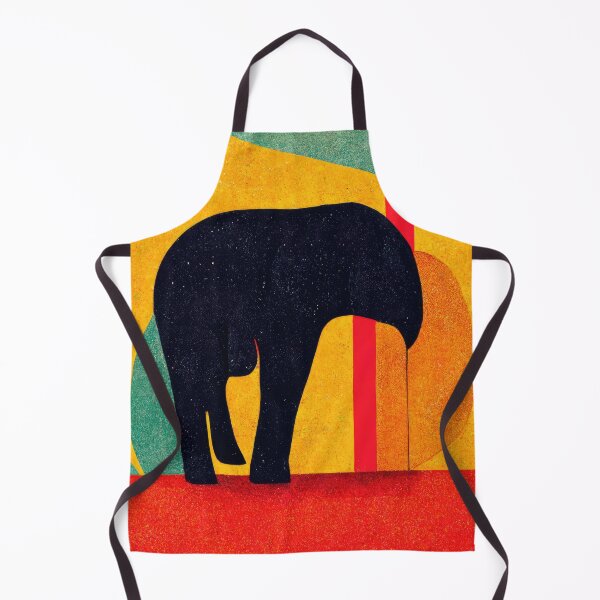 Item preview, Explore Simplistic & Minimalistic African Elephant Art designed and sold by ArtificialGenes.