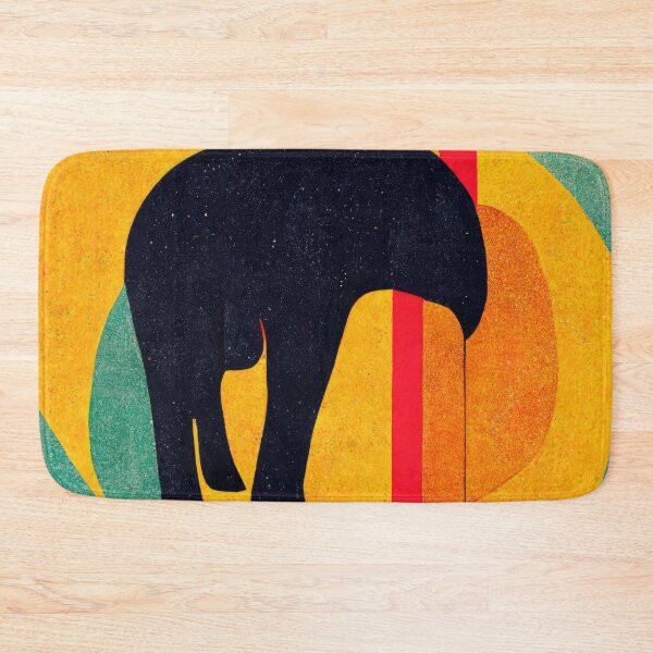 Item preview, Explore Simplistic & Minimalistic African Elephant Art designed and sold by ArtificialGenes.