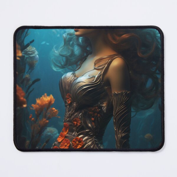 Item preview, Whispers of the Abyss: A Mermaid's Serenade designed and sold by oanaunciuleanu.
