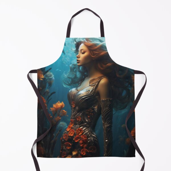 Item preview, Whispers of the Abyss: A Mermaid's Serenade designed and sold by oanaunciuleanu.